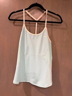 Nike Light Blue skirt set